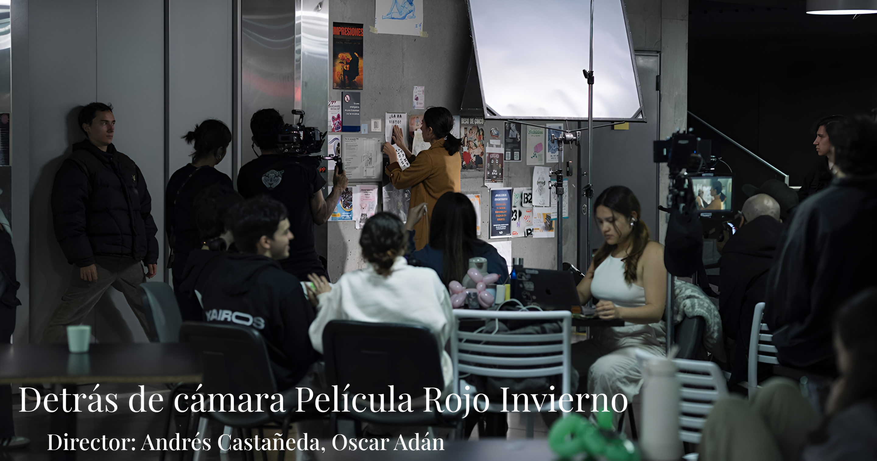 personas actuando